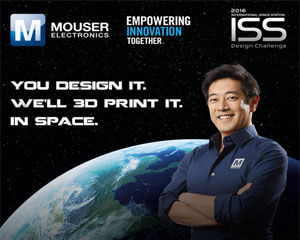 Mouser Electronics, Announces Winner of International Space Station Design Challenge